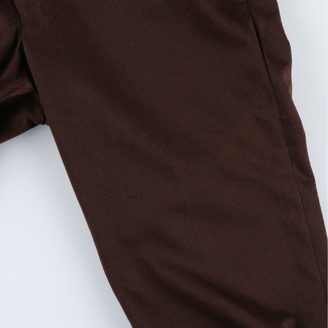Vintage 1970'S Anderson-Little flared pants, men's size W36 unclear brown type Vintage Second Hand