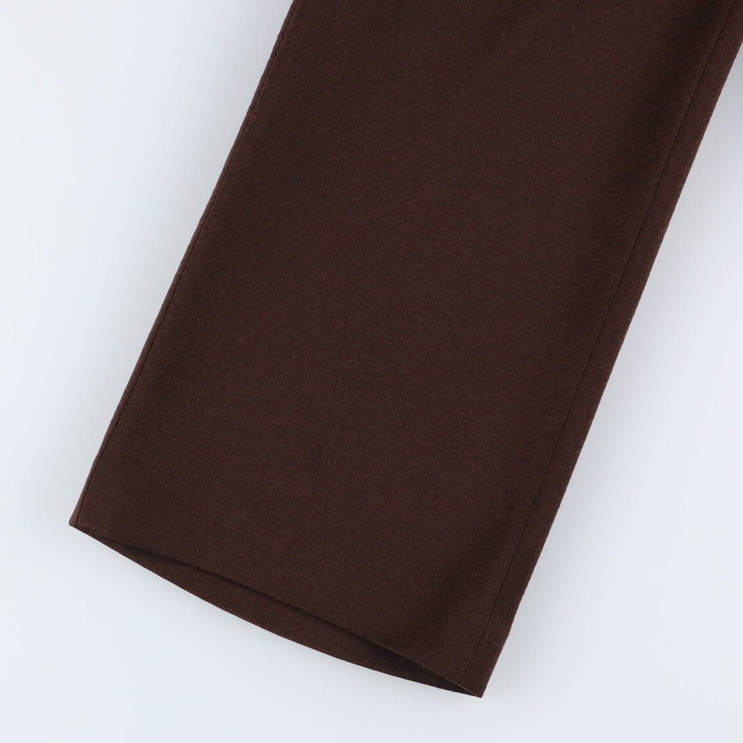 Vintage 1970'S Anderson-Little flared pants, men's size W36 unclear brown type Vintage Second Hand