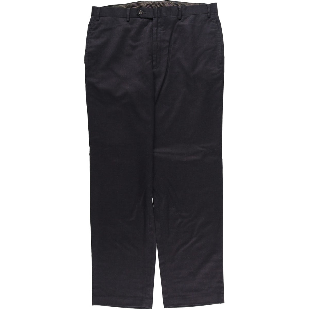 Ralph Lauren Lauren Wool Pants, Men's Slacks, Size W36 wool Charcoal Vintage Second Hand