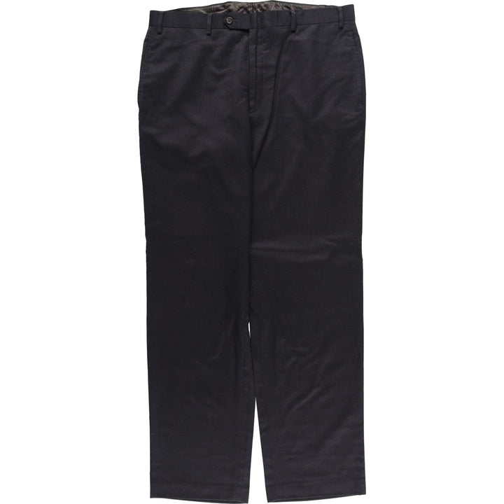 Ralph Lauren Lauren Wool Pants, Men's Slacks, Size W36 wool Charcoal Vintage Second Hand