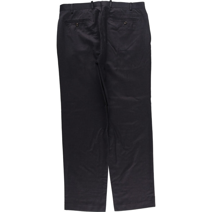 Ralph Lauren Lauren Wool Pants, Men's Slacks, Size W36 wool Charcoal Vintage Second Hand