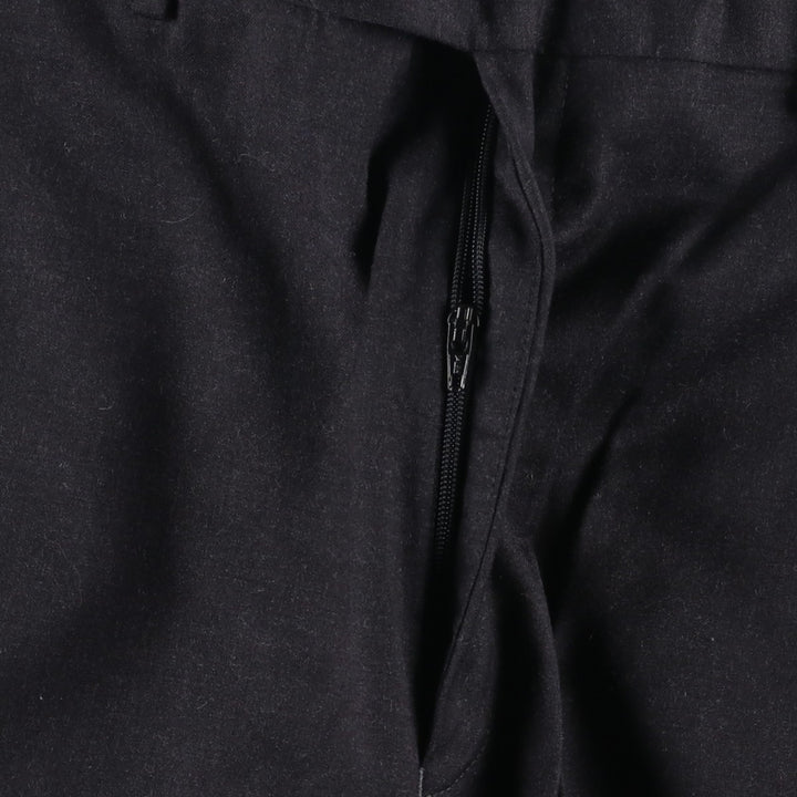Ralph Lauren Lauren Wool Pants, Men's Slacks, Size W36 wool Charcoal Vintage Second Hand