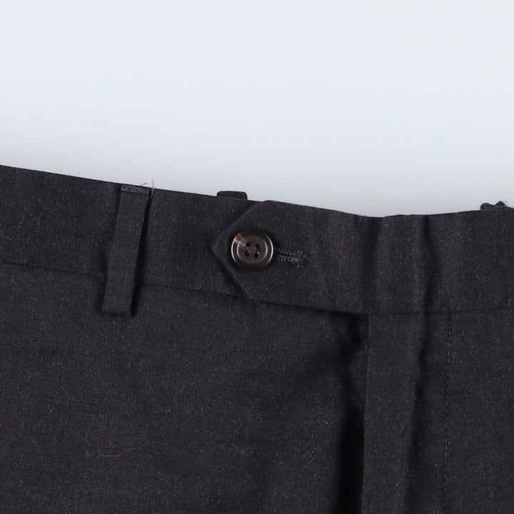 Ralph Lauren Lauren Wool Pants, Men's Slacks, Size W36 wool Charcoal Vintage Second Hand
