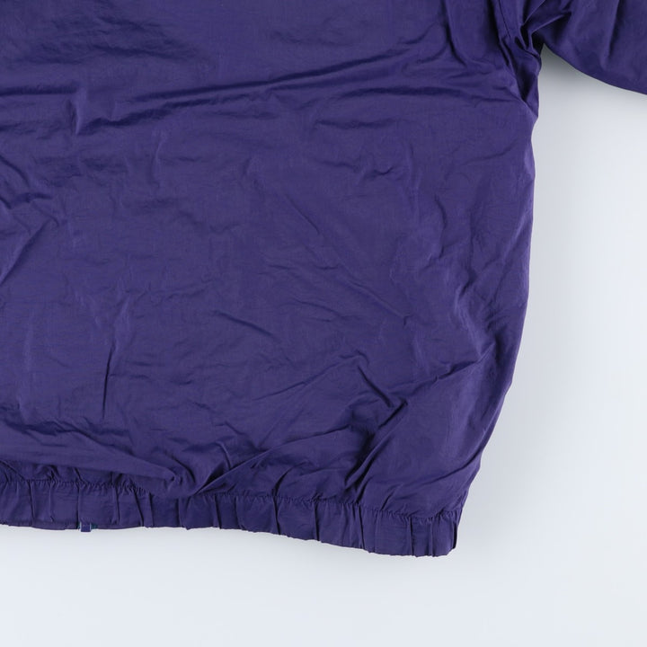 90'S Nike padded hoodie/puffer jacket, women's size M, vintage polyester purple type Vintage Second Hand
