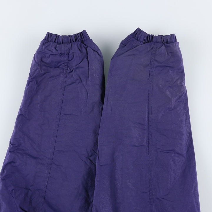 90'S Nike padded hoodie/puffer jacket, women's size M, vintage polyester purple type Vintage Second Hand