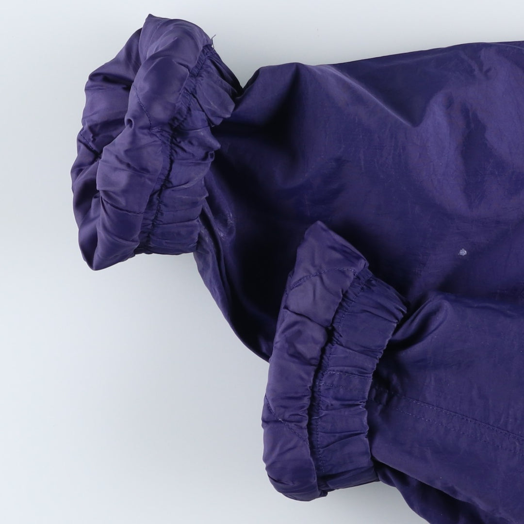 90'S Nike padded hoodie/puffer jacket, women's size M, vintage polyester purple type Vintage Second Hand