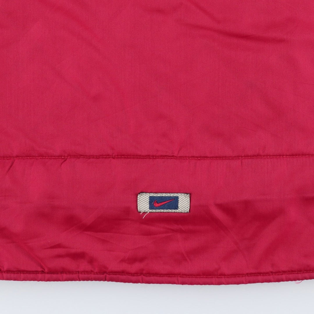 90'S Nike padded puffer jacket, women's size L, vintage Nylon red type Vintage Second Hand