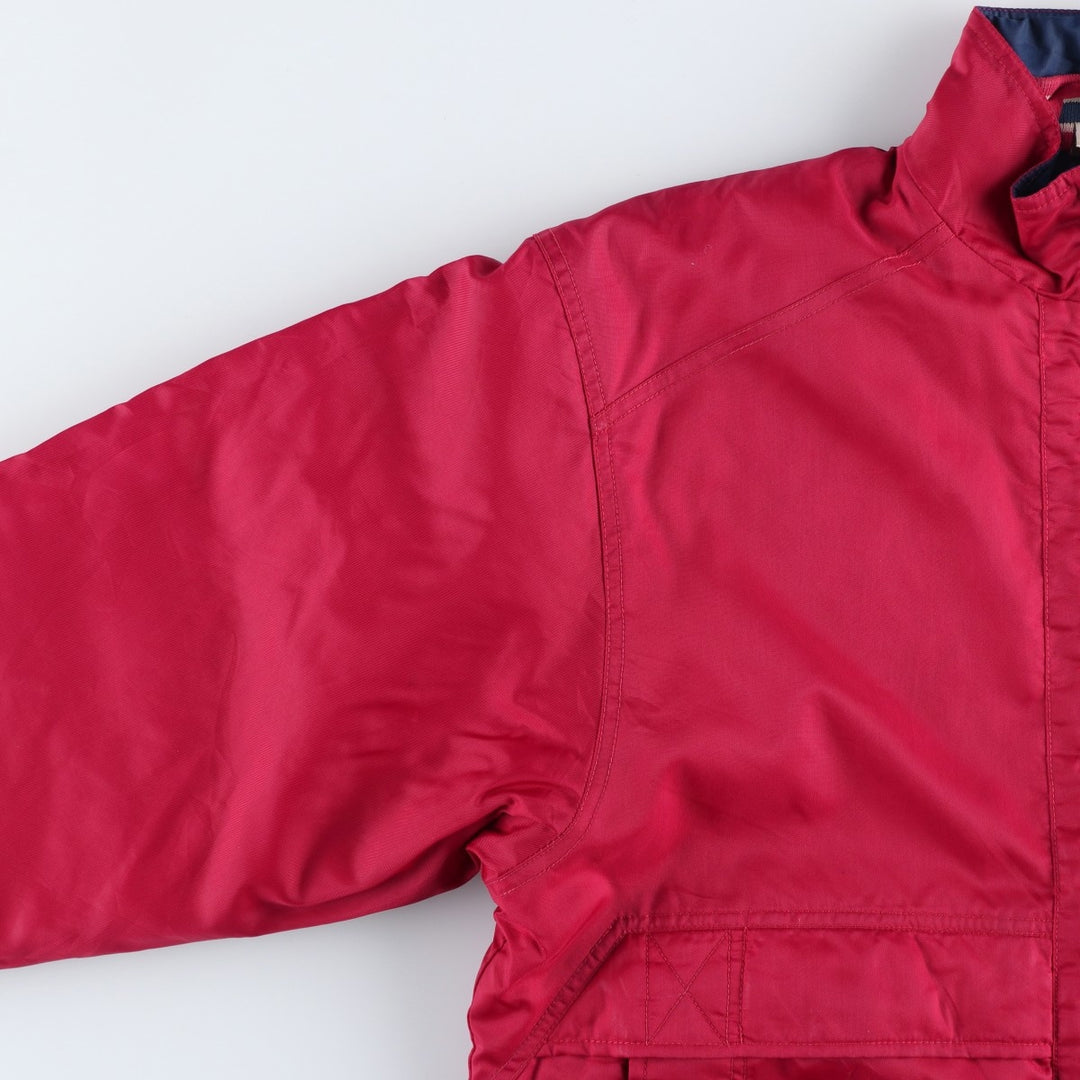 90'S Nike padded puffer jacket, women's size L, vintage Nylon red type Vintage Second Hand