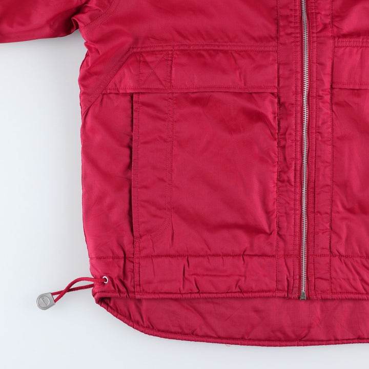 90'S Nike padded puffer jacket, women's size L, vintage Nylon red type Vintage Second Hand