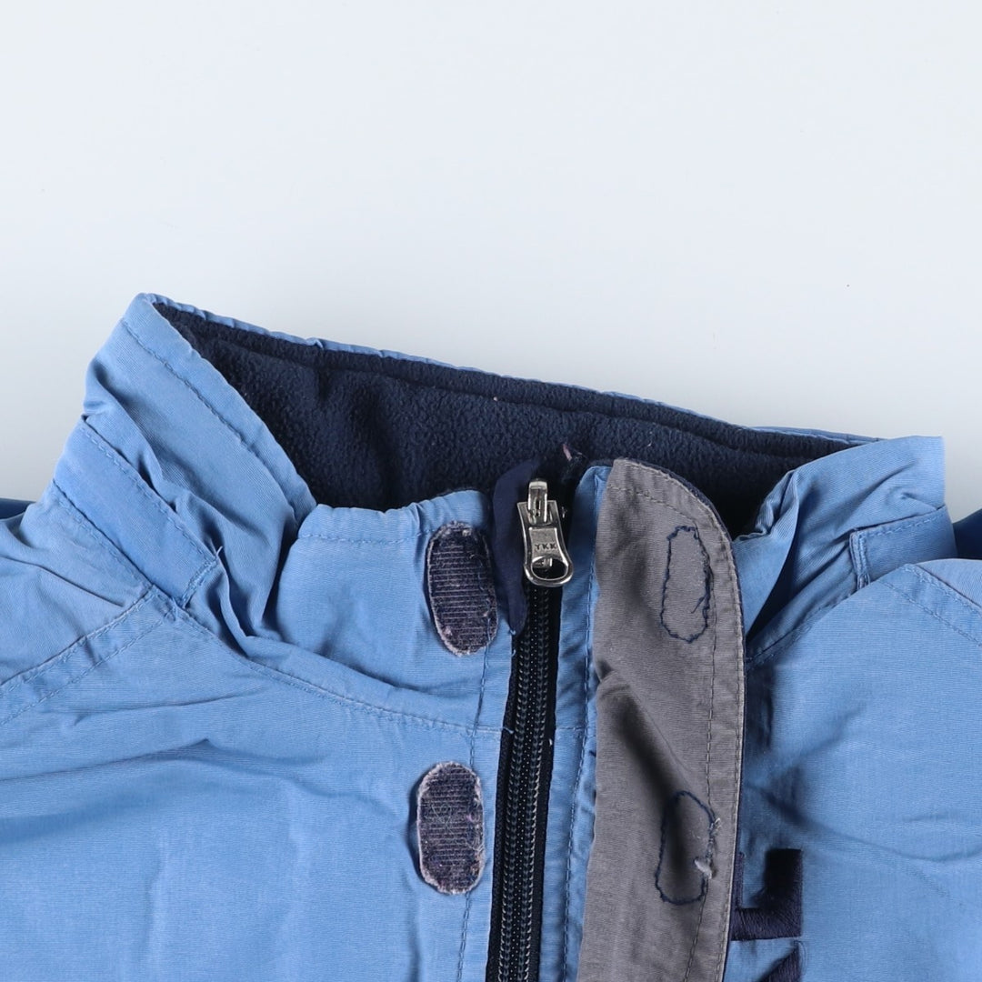 2000'S Nike reversible padded puffer jacket, women's size XL Nylon Blue type light blue Vintage Second Hand