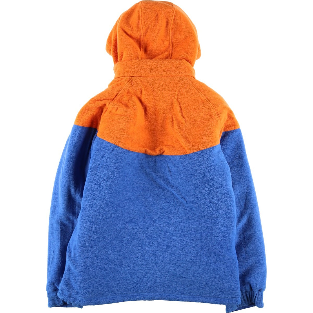 2000'S Nike reversible puffer jacket with padding, size XL, women's Nylon blue type Vintage Second Hand