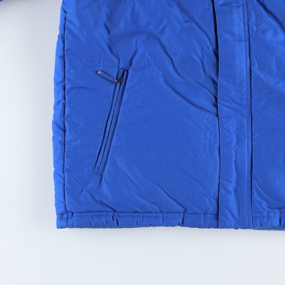 2000'S Nike reversible puffer jacket with padding, size XL, women's Nylon blue type Vintage Second Hand
