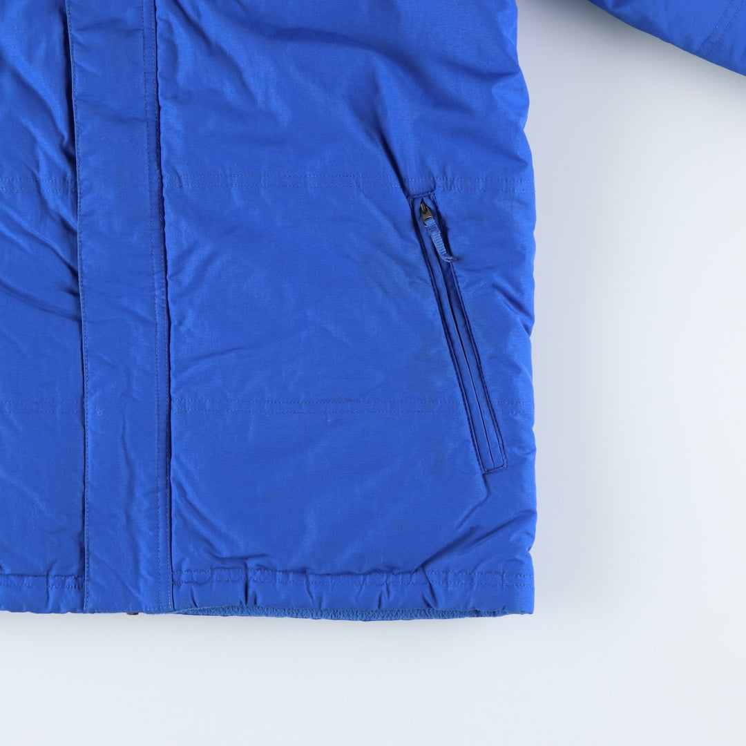 2000'S Nike reversible puffer jacket with padding, size XL, women's Nylon blue type Vintage Second Hand