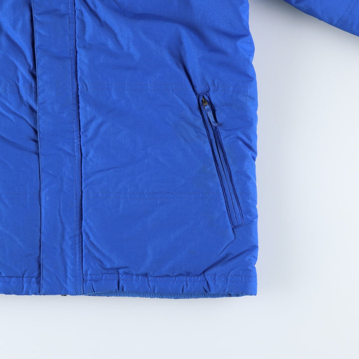 2000'S Nike reversible puffer jacket with padding, size XL, women's Nylon blue type Vintage Second Hand