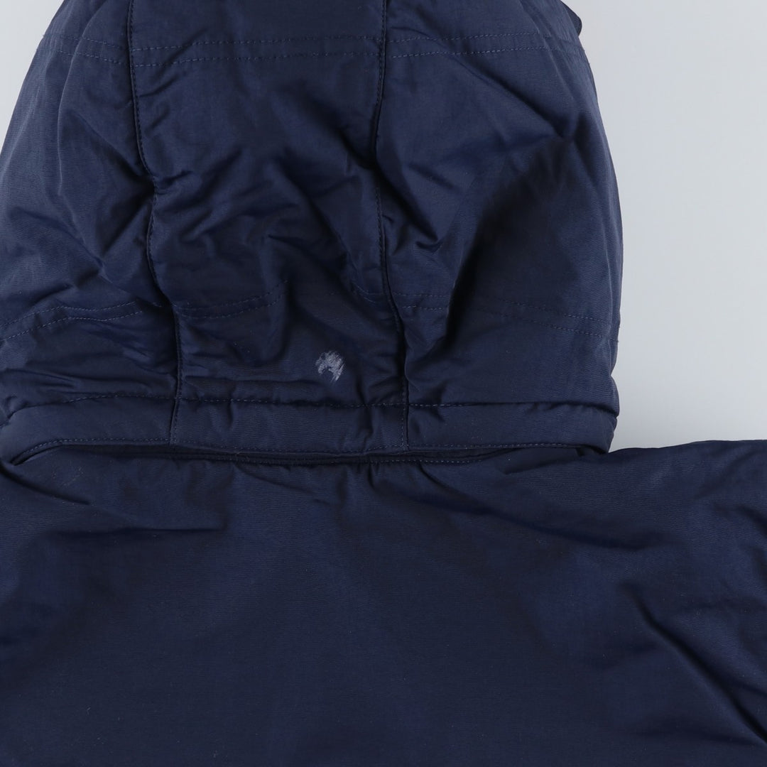 2000'S Nike reversible puffer jacket with padding, size XL, women's Nylon blue type Vintage Second Hand
