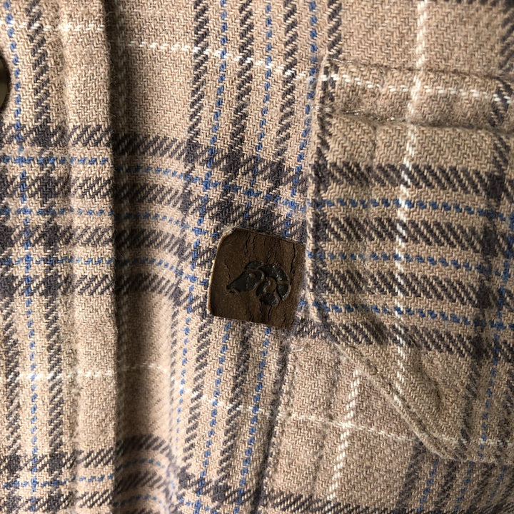 2000'S Pendleton Lightflannel Check Shirt, Men's Size Small cotton Beige type Vintage Second Hand
