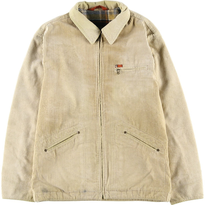 LEE COOPER Corduroy Jacket Men's XL cotton Beige type Vintage Second Hand