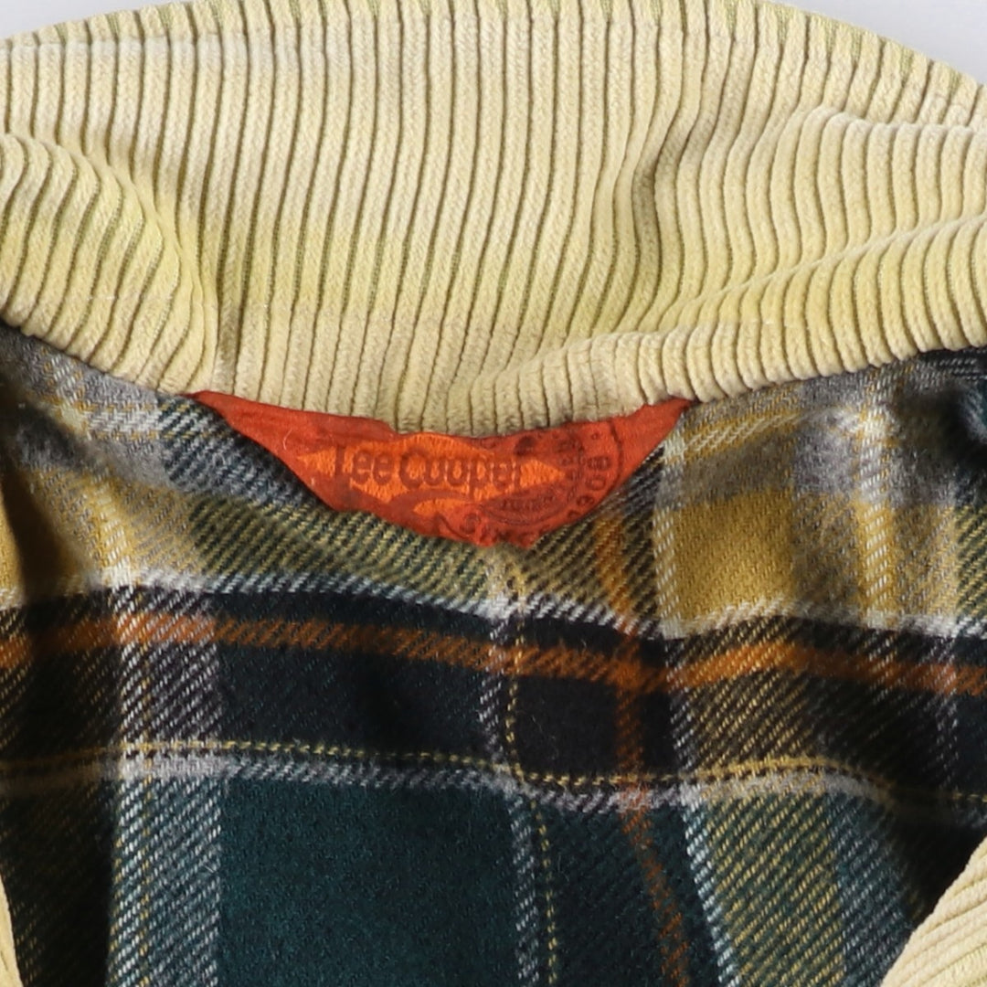 LEE COOPER Corduroy Jacket Men's XL cotton Beige type Vintage Second Hand