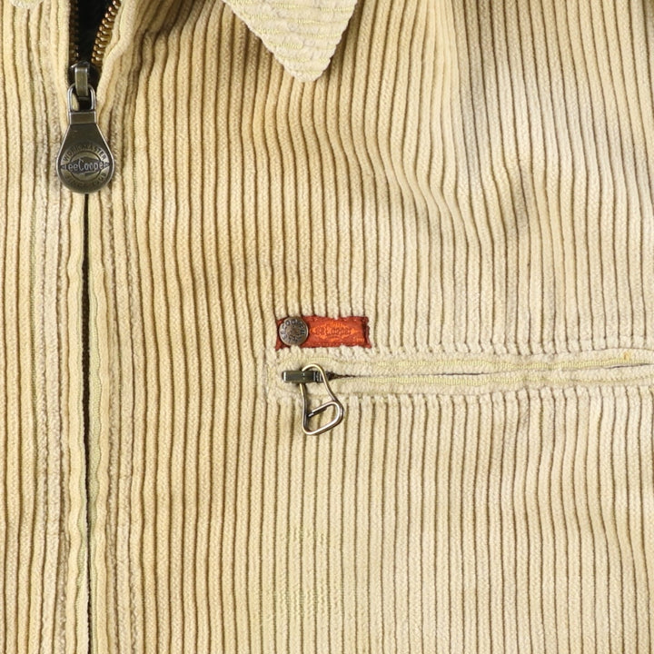 LEE COOPER Corduroy Jacket Men's XL cotton Beige type Vintage Second Hand