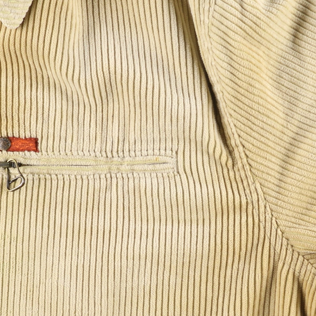 LEE COOPER Corduroy Jacket Men's XL cotton Beige type Vintage Second Hand
