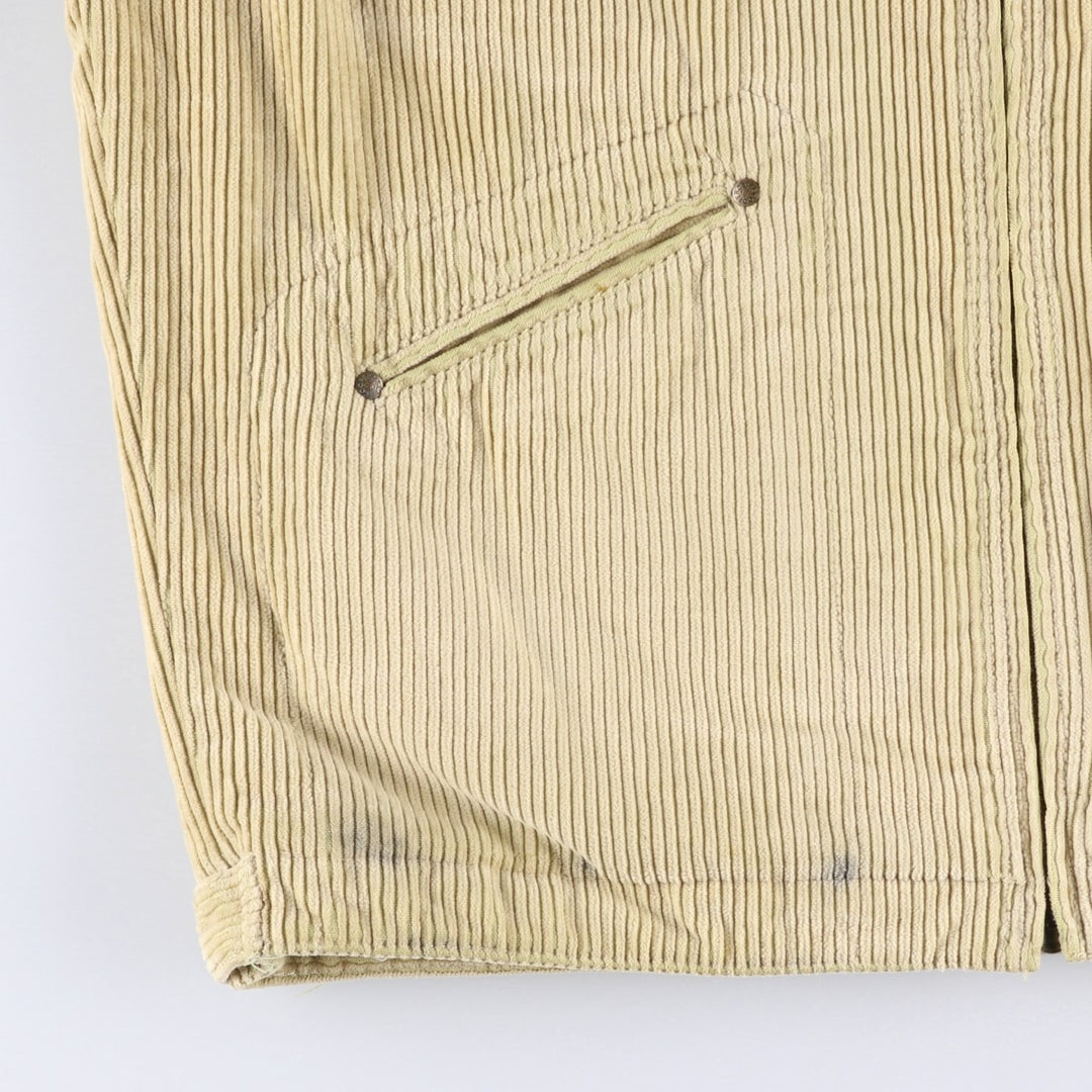 LEE COOPER Corduroy Jacket Men's XL cotton Beige type Vintage Second Hand