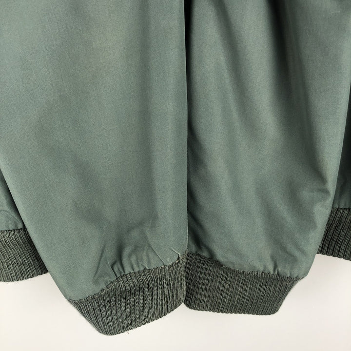 Carl Michaels padded derby jacket with cup shoulders, men's size XL polyester Khaki type Vintage Second Hand