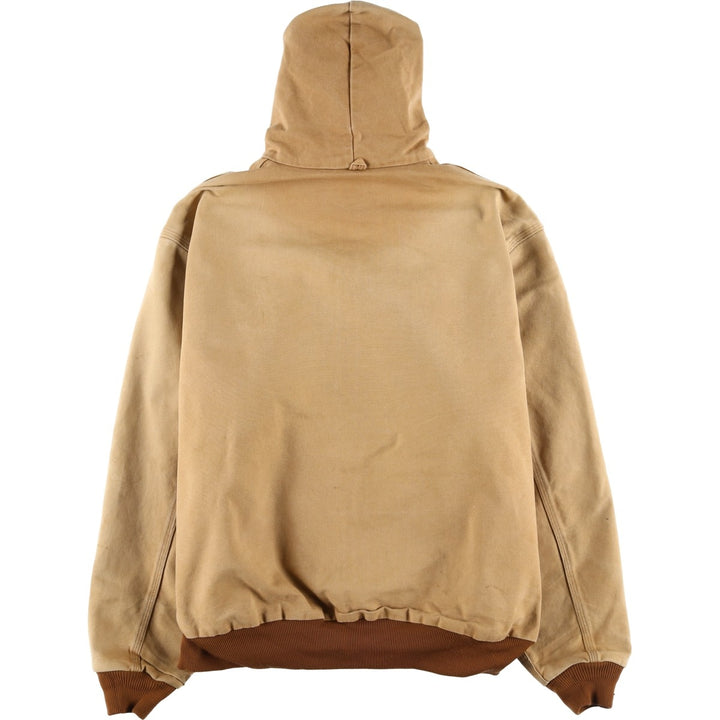 Big size Carhartt Active Jacket Duck Full Zip Parka Men's XXXL equivalent cotton Beige type Vintage Second Hand