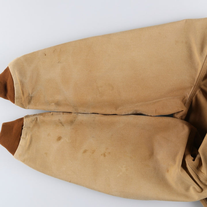 Big size Carhartt Active Jacket Duck Full Zip Parka Men's XXXL equivalent cotton Beige type Vintage Second Hand
