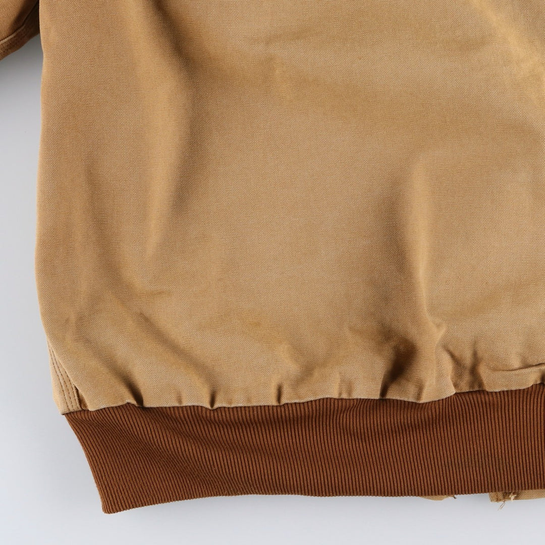Big size Carhartt Active Jacket Duck Full Zip Parka Men's XXXL equivalent cotton Beige type Vintage Second Hand