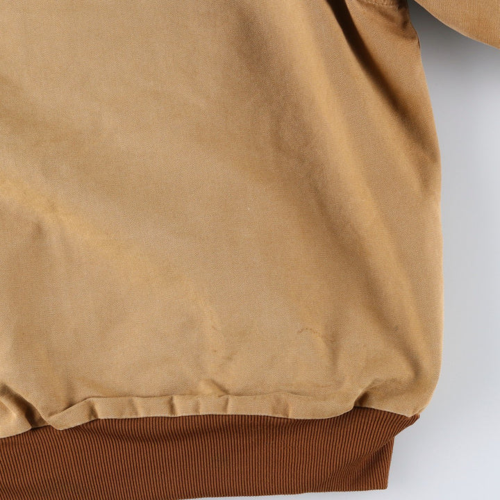 Big size Carhartt Active Jacket Duck Full Zip Parka Men's XXXL equivalent cotton Beige type Vintage Second Hand