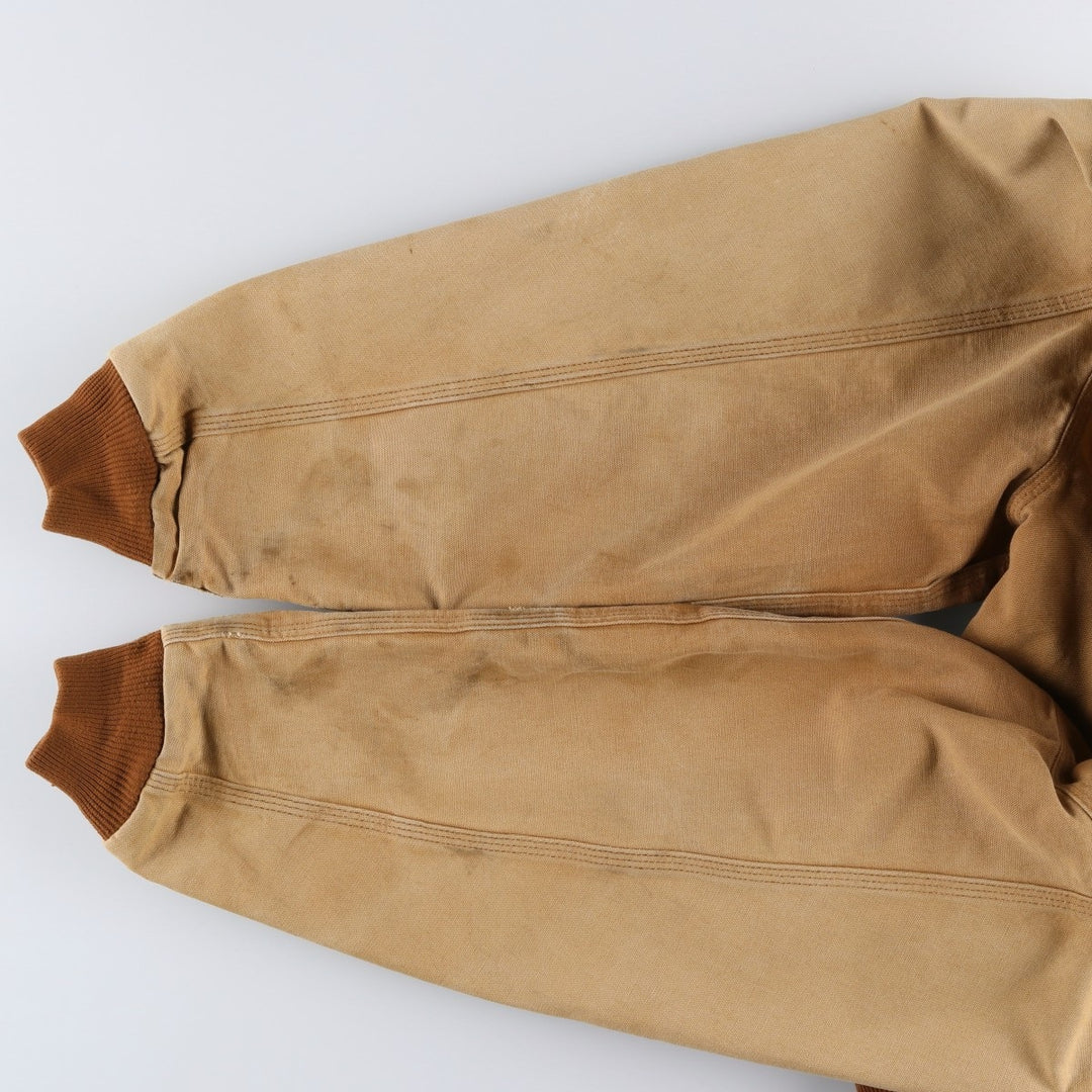 Big size Carhartt Active Jacket Duck Full Zip Parka Men's XXXL equivalent cotton Beige type Vintage Second Hand