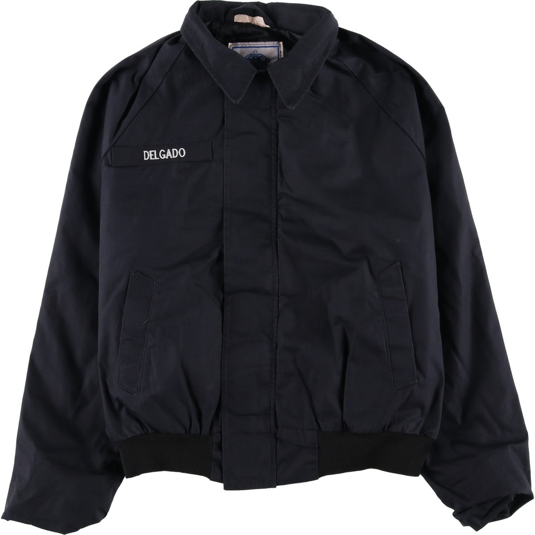 2000'S US Military Utility Jacket, Made in USA, Small polyester black type Vintage Second Hand