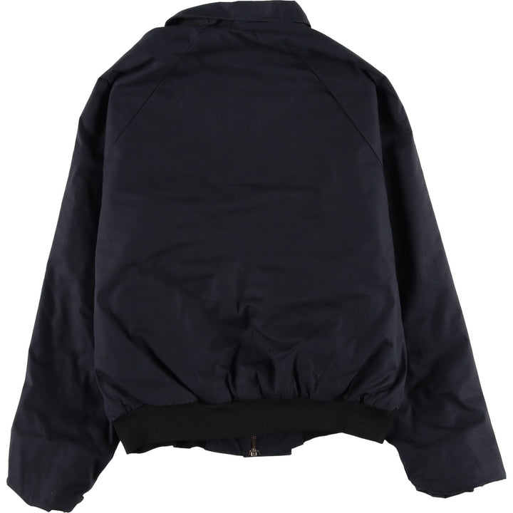 2000'S US Military Utility Jacket, Made in USA, Small polyester black type Vintage Second Hand