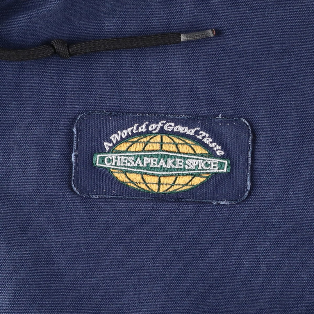 Carhartt Active Jacket, Padded Duck Full-Zip Hoodie, Men's XL cotton navy blue type Vintage Second Hand