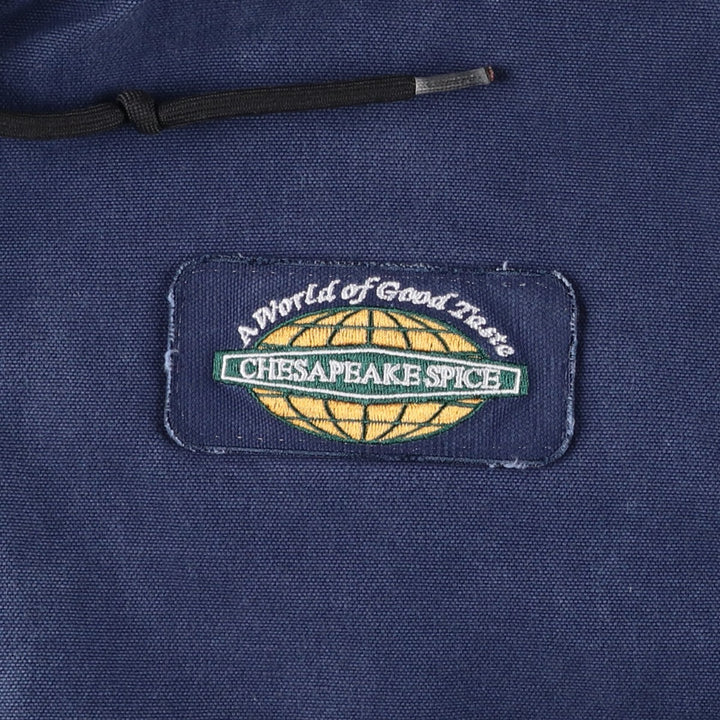 Carhartt Active Jacket, Padded Duck Full-Zip Hoodie, Men's XL cotton navy blue type Vintage Second Hand