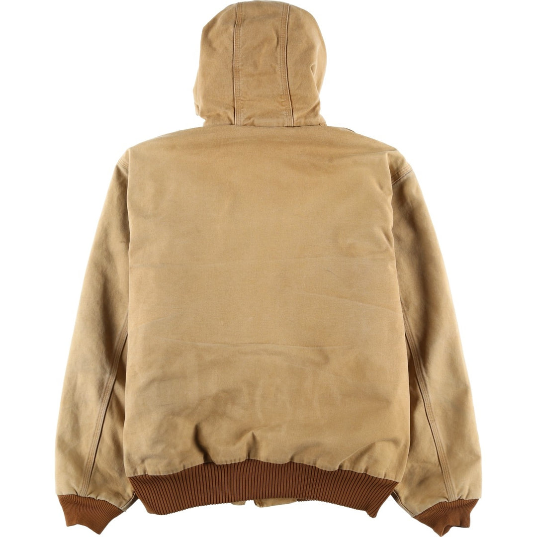 Carhartt Active Jacket, Padded Duck Full-Zip Hoodie, Men's XL unclear Beige type Vintage Second Hand