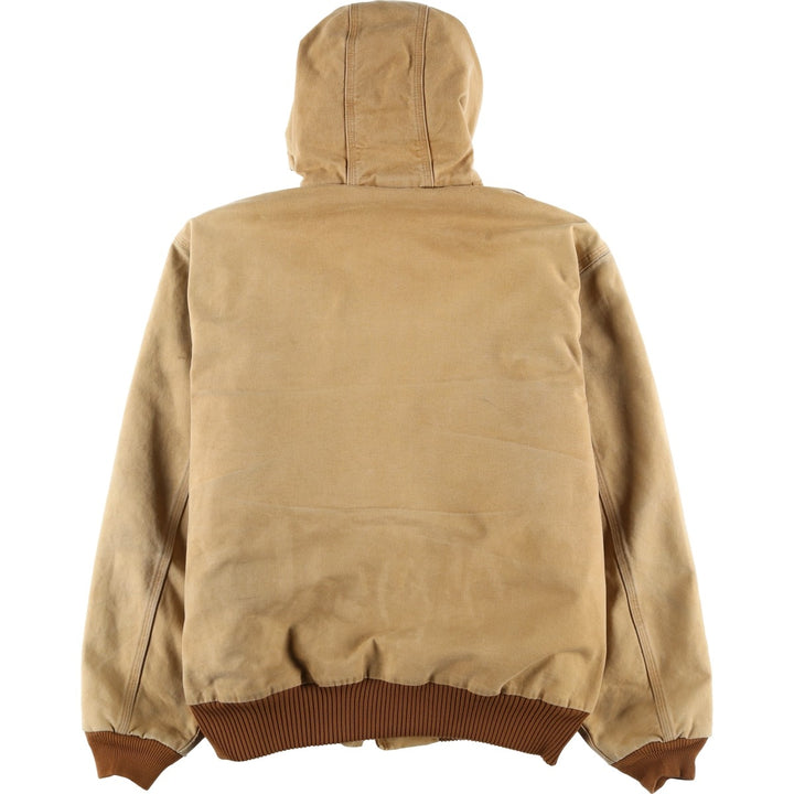 Carhartt Active Jacket, Padded Duck Full-Zip Hoodie, Men's XL unclear Beige type Vintage Second Hand
