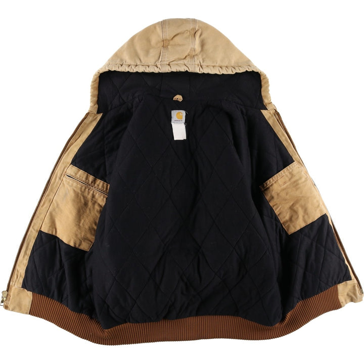 Carhartt Active Jacket, Padded Duck Full-Zip Hoodie, Men's XL unclear Beige type Vintage Second Hand