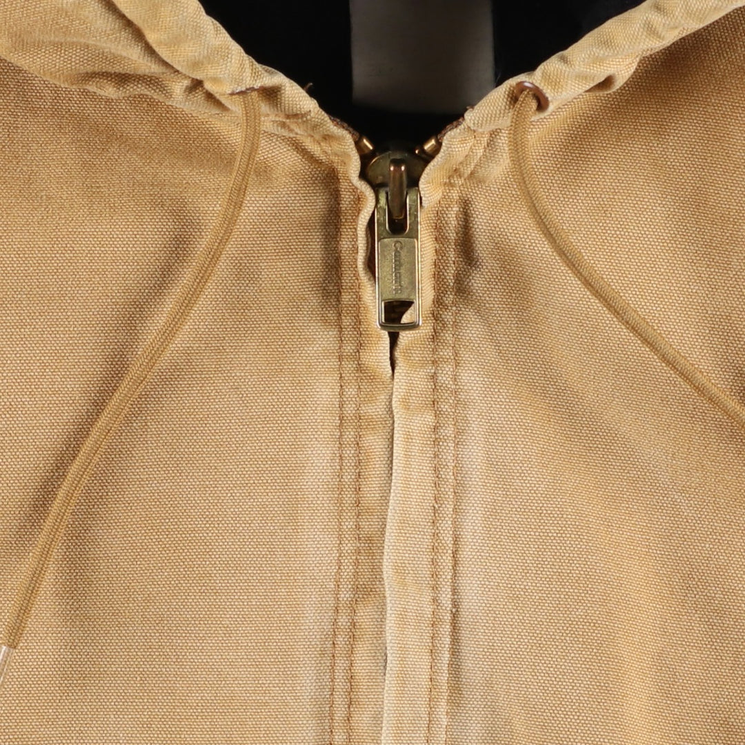 Carhartt Active Jacket, Padded Duck Full-Zip Hoodie, Men's XL unclear Beige type Vintage Second Hand