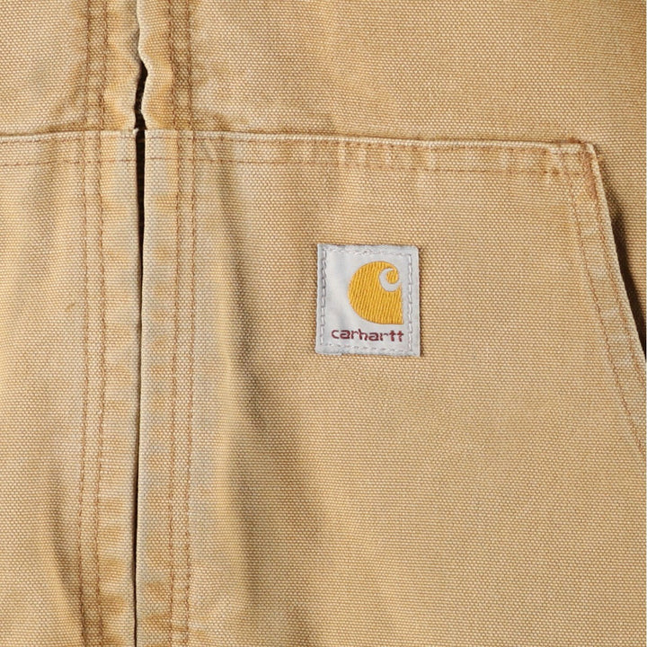 Carhartt Active Jacket, Padded Duck Full-Zip Hoodie, Men's XL unclear Beige type Vintage Second Hand