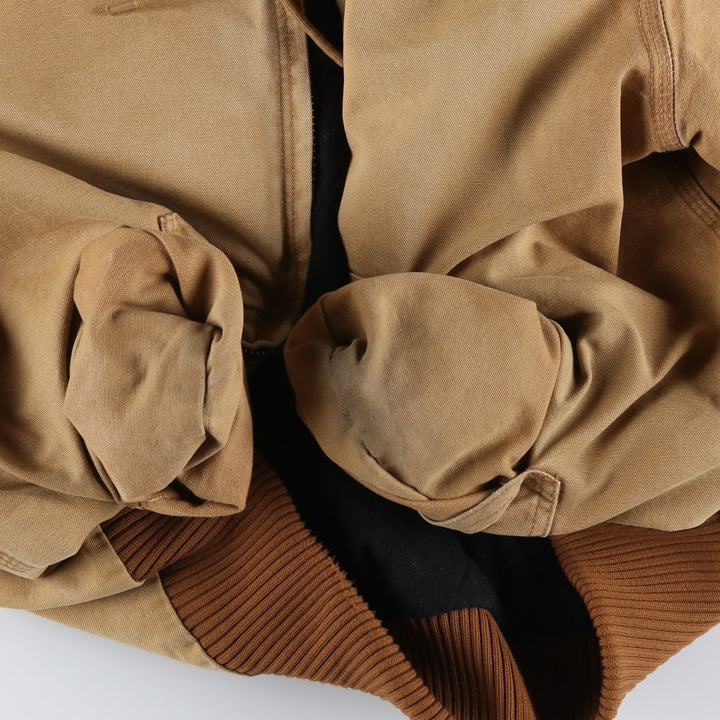 Carhartt Active Jacket, Padded Duck Full-Zip Hoodie, Men's XL unclear Beige type Vintage Second Hand