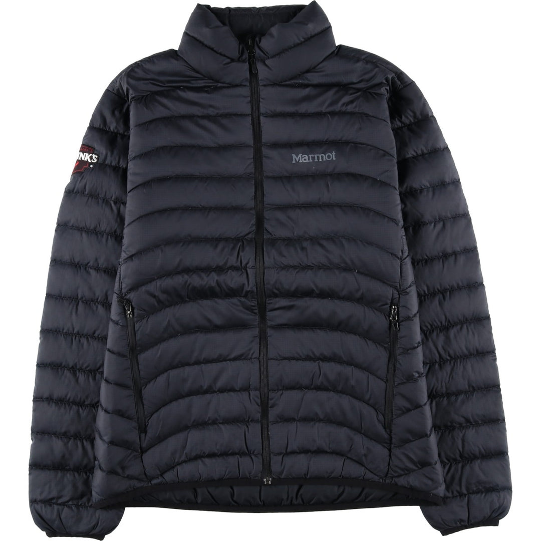 2000'S Marmot Ripstop 600 Fill Power Down Jacket, Men's Size L polyester black type Vintage Second Hand