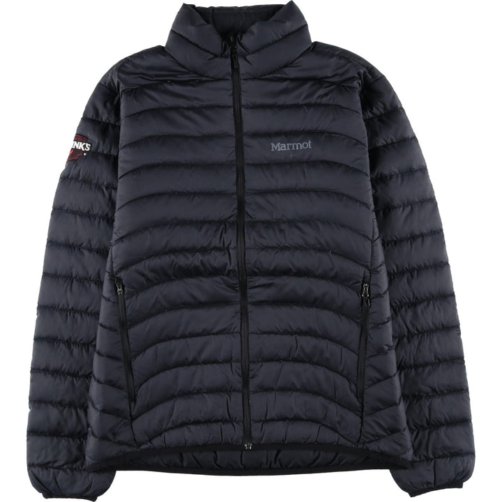 2000'S Marmot Ripstop 600 Fill Power Down Jacket, Men's Size L polyester black type Vintage Second Hand