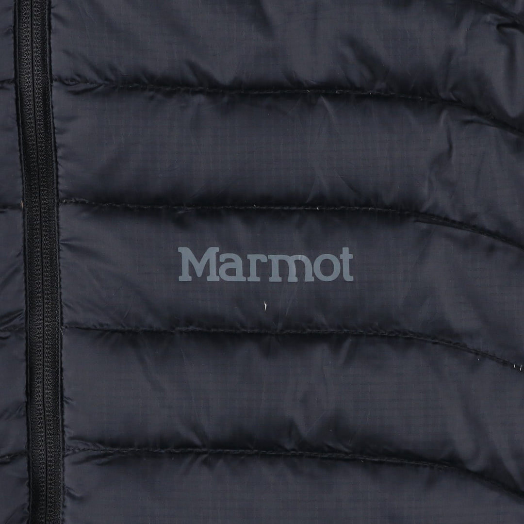 2000'S Marmot Ripstop 600 Fill Power Down Jacket, Men's Size L polyester black type Vintage Second Hand