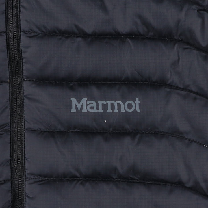 2000'S Marmot Ripstop 600 Fill Power Down Jacket, Men's Size L polyester black type Vintage Second Hand