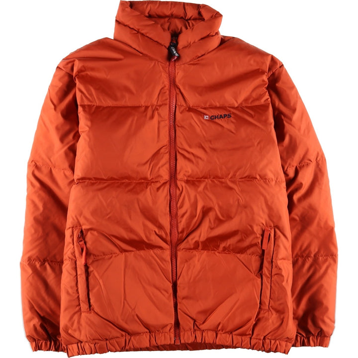 Chaps CHAPS Down Jacket Men's Size L Nylon orange type Vintage Second Hand