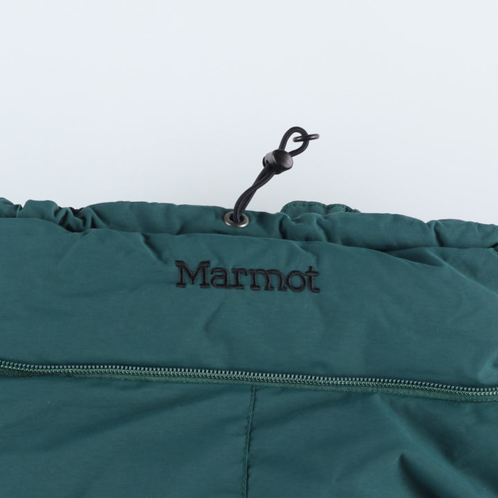 2000'S Marmot 650 Fill Power Goose Down Jacket, Men's XL Nylon green type Vintage Second Hand