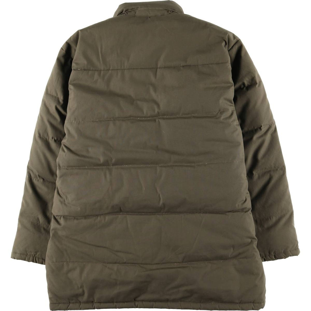 Vintage 70s-80'S Cabelas goose down jacket, size M, men's polyester Khaki type Vintage Second Hand
