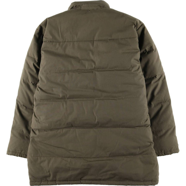 Vintage 70s-80'S Cabelas goose down jacket, size M, men's polyester Khaki type Vintage Second Hand