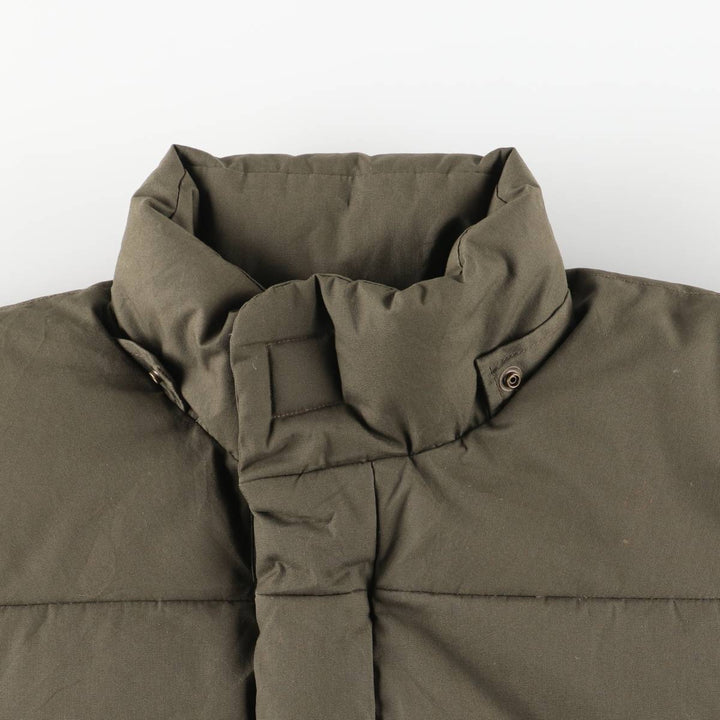 Vintage 70s-80'S Cabelas goose down jacket, size M, men's polyester Khaki type Vintage Second Hand